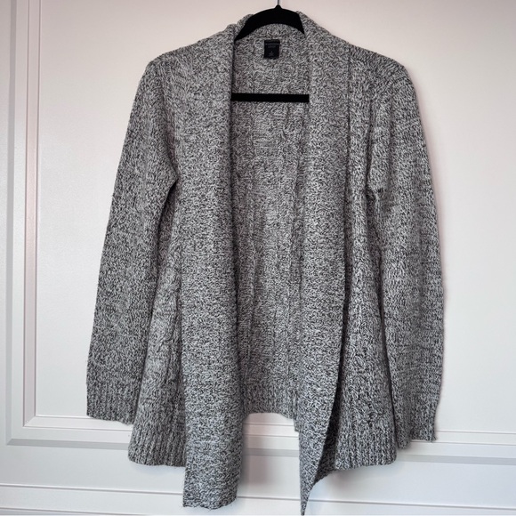 Madison Lilly Serra Cable Knit Cardigan Brown & Tan Size Small - Picture 1 of 8